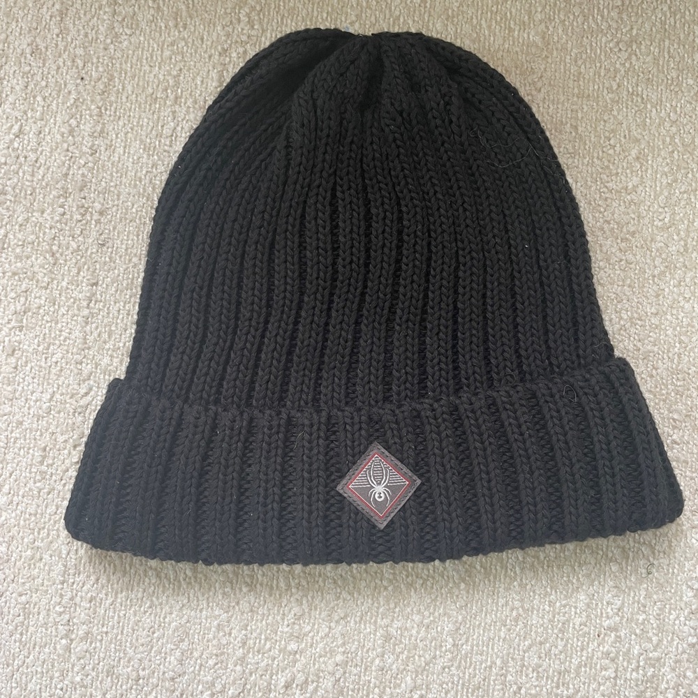 Spider Knit Beanie Hat